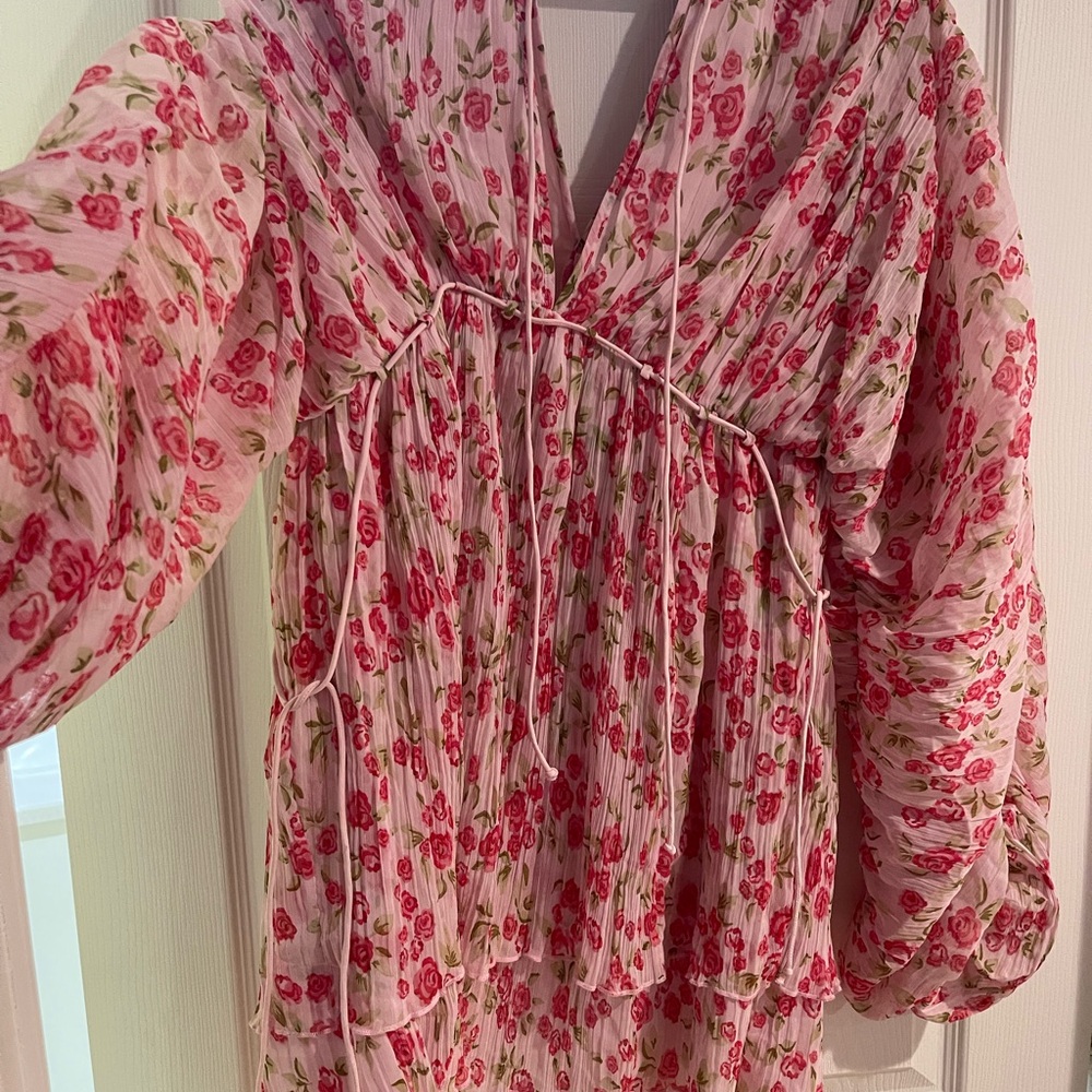 Floral mini dress
